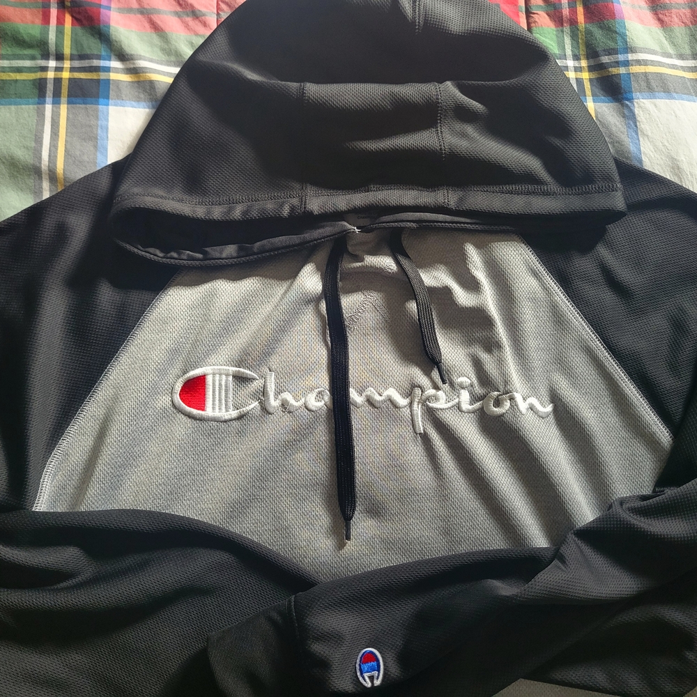Champion Black and Gray Athleticwear XXL